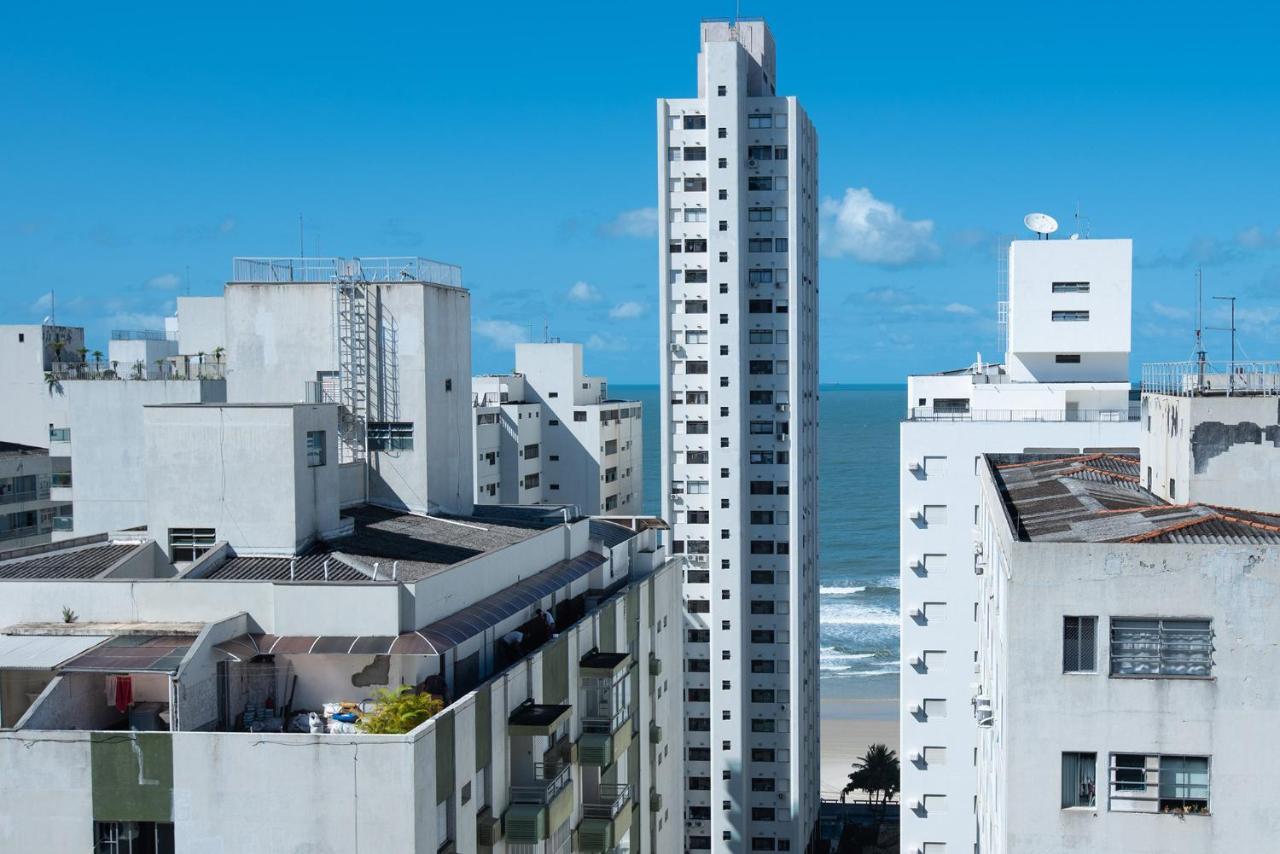 Apto com WiFi e piscina, perto da praia no Guaruja Guarujá Exterior foto
