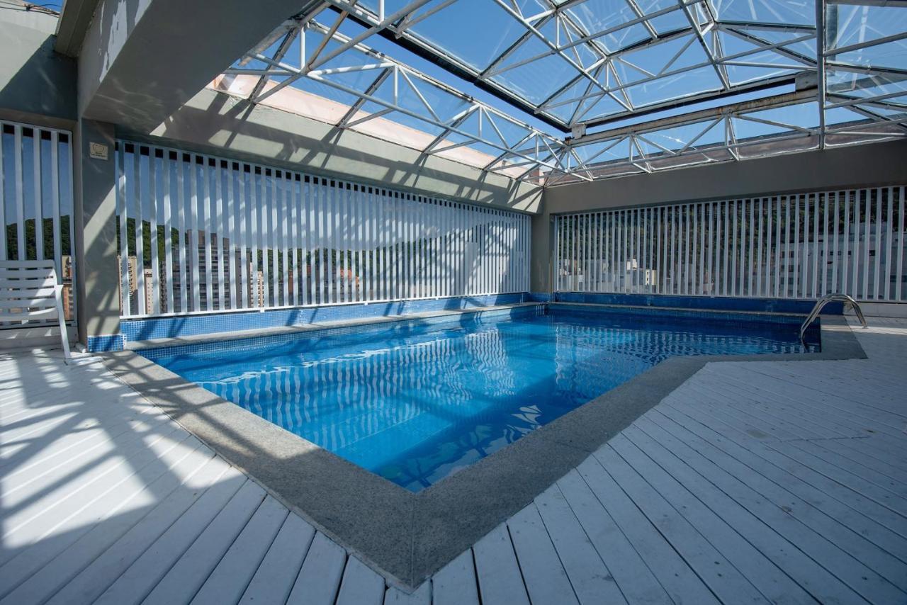 Apto com WiFi e piscina, perto da praia no Guaruja Guarujá Exterior foto